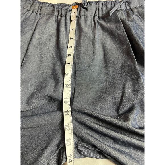 Zara Men's Cotton Linen Easy Pant Blue Size Medium NWT - Picture 6 of 10